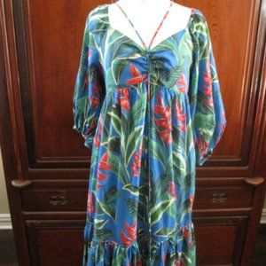 Farm Rio Sundress - Med- Tropical Colors